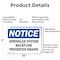 Signmission Safety Culture Sign, 10 in Width, Aluminum, Rectangle OS-2PACK-NS-A-710-L-18413 - alternate 3